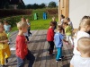 Cvičení na terase, září 2021